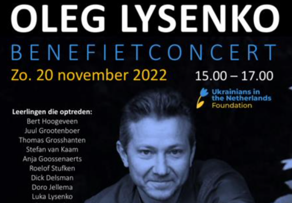 Benefietconcert OLEG LYSENKO